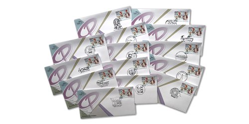 ENVELOPES WITH SPECIAL COMMEMORATIVE POSTMARKS OF 2022