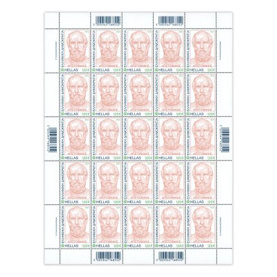 1/24 - Φύλλο 25 γραμματοσήμων (1,00 €)