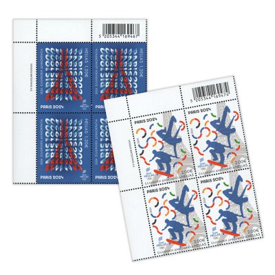 05/2024 Upper left block of 4 stamp 