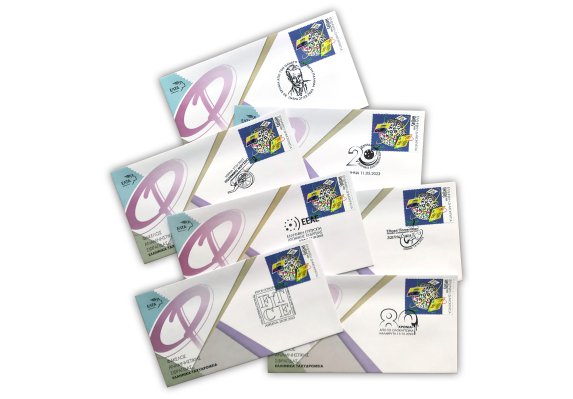 Set of envelopes with all the Special Commemorative Postmarks (2023)