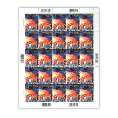 Φύλλο 25 γραμματοσήμων (1,50€) - 02/23 