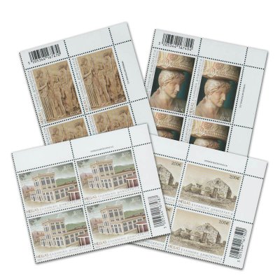5/2023 - Upper right block of 4 stamps  «ELEFSINA – European Capital of Culture 2023» 
