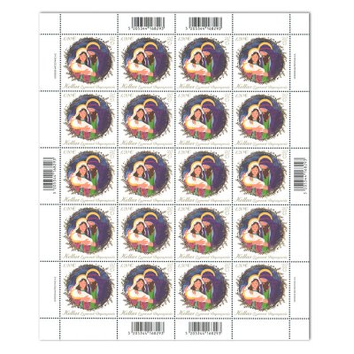 10/23 - Φύλλο 20 γραμματοσήμων (1,20 €)