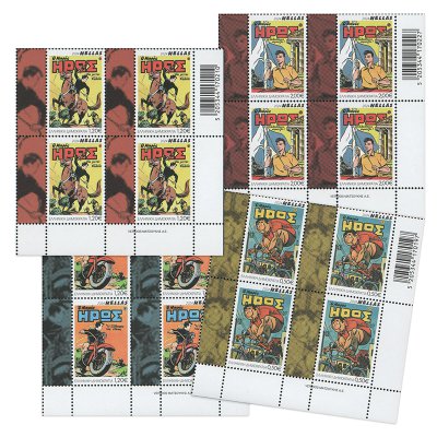 10/2024 Lower right block of 4 stamp 
