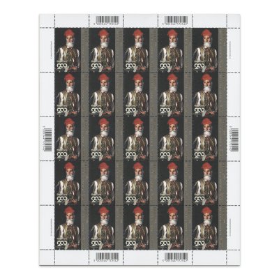 1/26 - Φύλλο 25 γραμματοσήμων (0,20 €)  