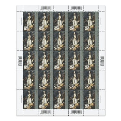 1/26 - Φύλλο 25 γραμματοσήμων (3,00 €)  