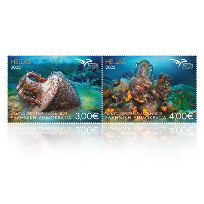 6/2022 - Μονή Σειρά Γραμματοσήμων «EUROMED POSTAL 2022» (Θαλάσσια Αρχαιολογία της Μεσογείου)