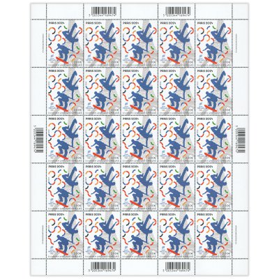 5/24 - Sheet of 25 stamps (2,00 €)