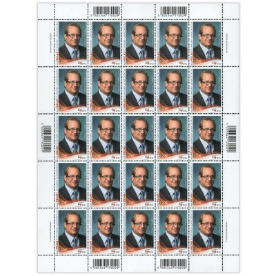 9/24 - Sheet of 25 stamps (1,20 €) Dean A. Spanos