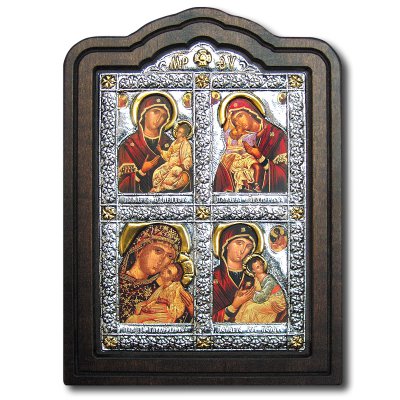 Silver icon  «Panagia the Mother of God»