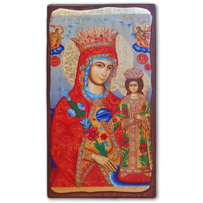 Icon Virgin Mary «Meteora Rose»